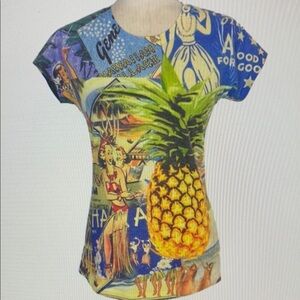 Colorful Graphic Women's Top
